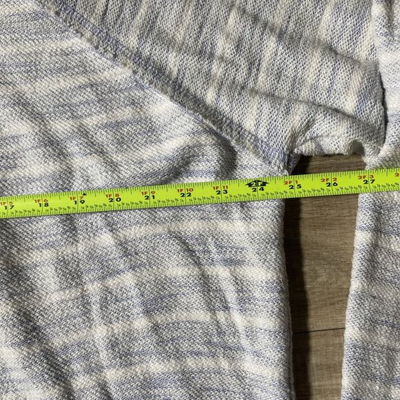 Lake Norfolk Jordan Marina Nautical Striped Lightweight Sweater Size L - Picture 6 of 8